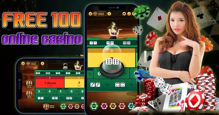 free 100 online casino